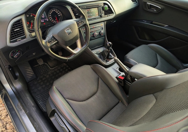 Seat Leon cena 40900 przebieg: 190000, rok produkcji 2013 z Wyrzysk małe 562